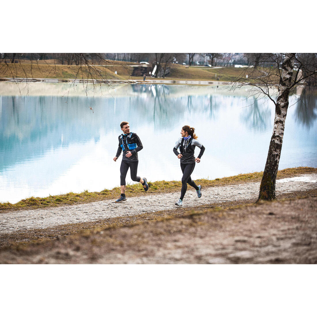 Sac trail running 10l mixte - vendu avec poche à eau 1l