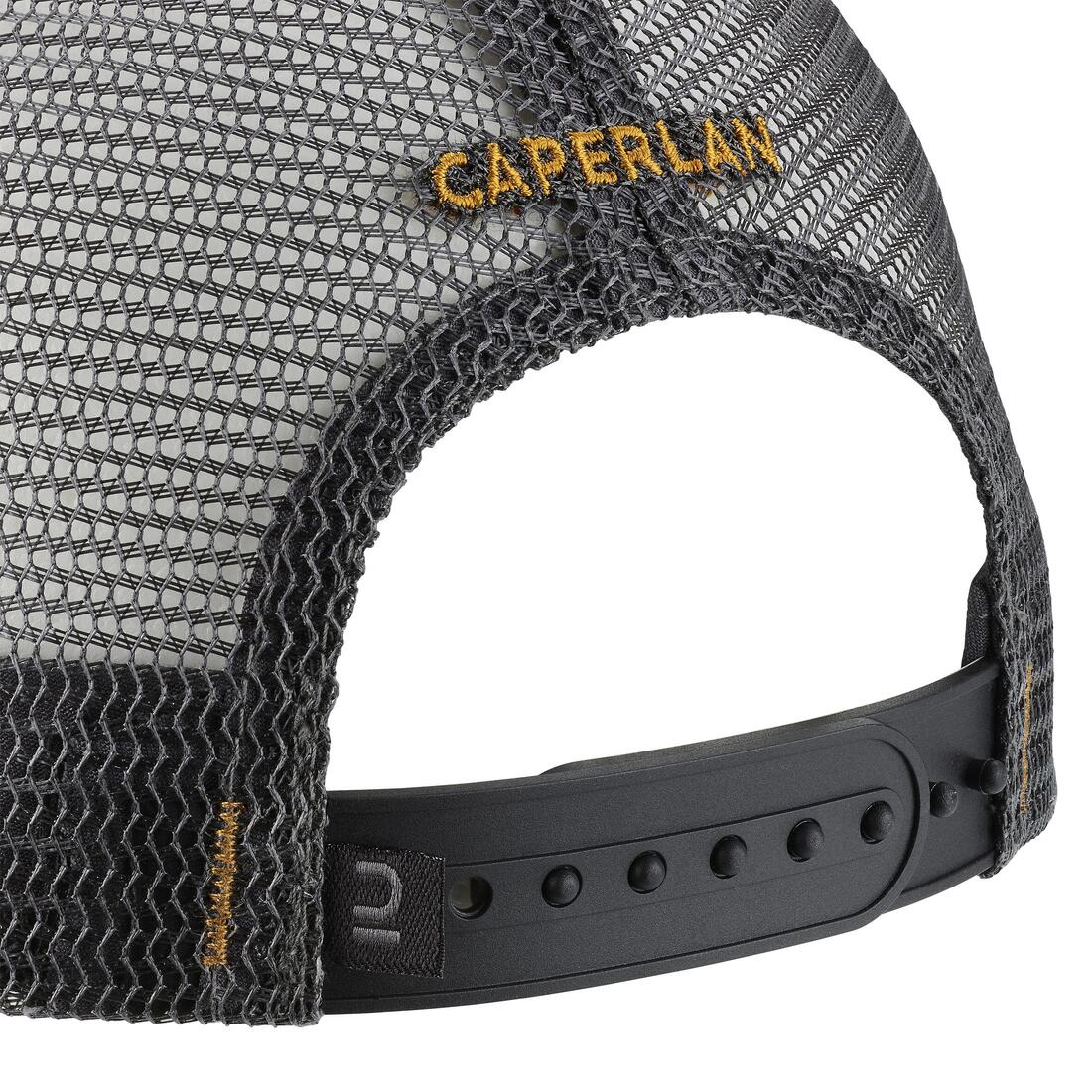 Casquette de pêche trucker snapback - FC 500 WXM noire