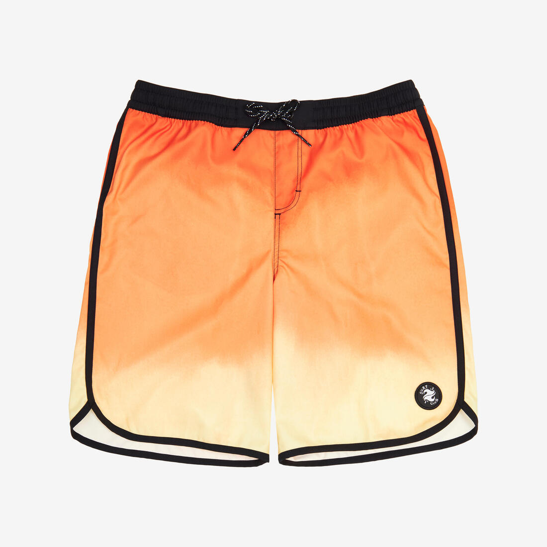 SHORT DE BAIN 500 BLEU CAMO