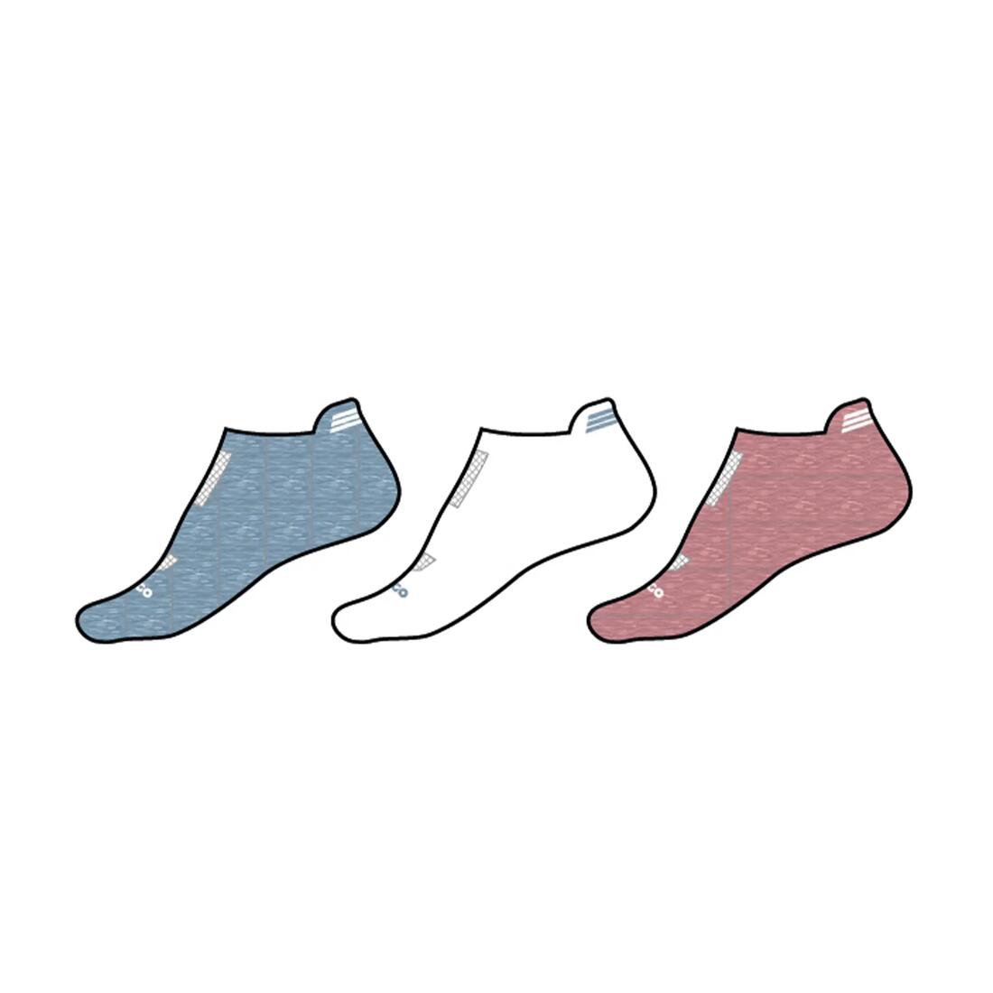 Chaussettes de sport basses lot de 3 paires, RS 500