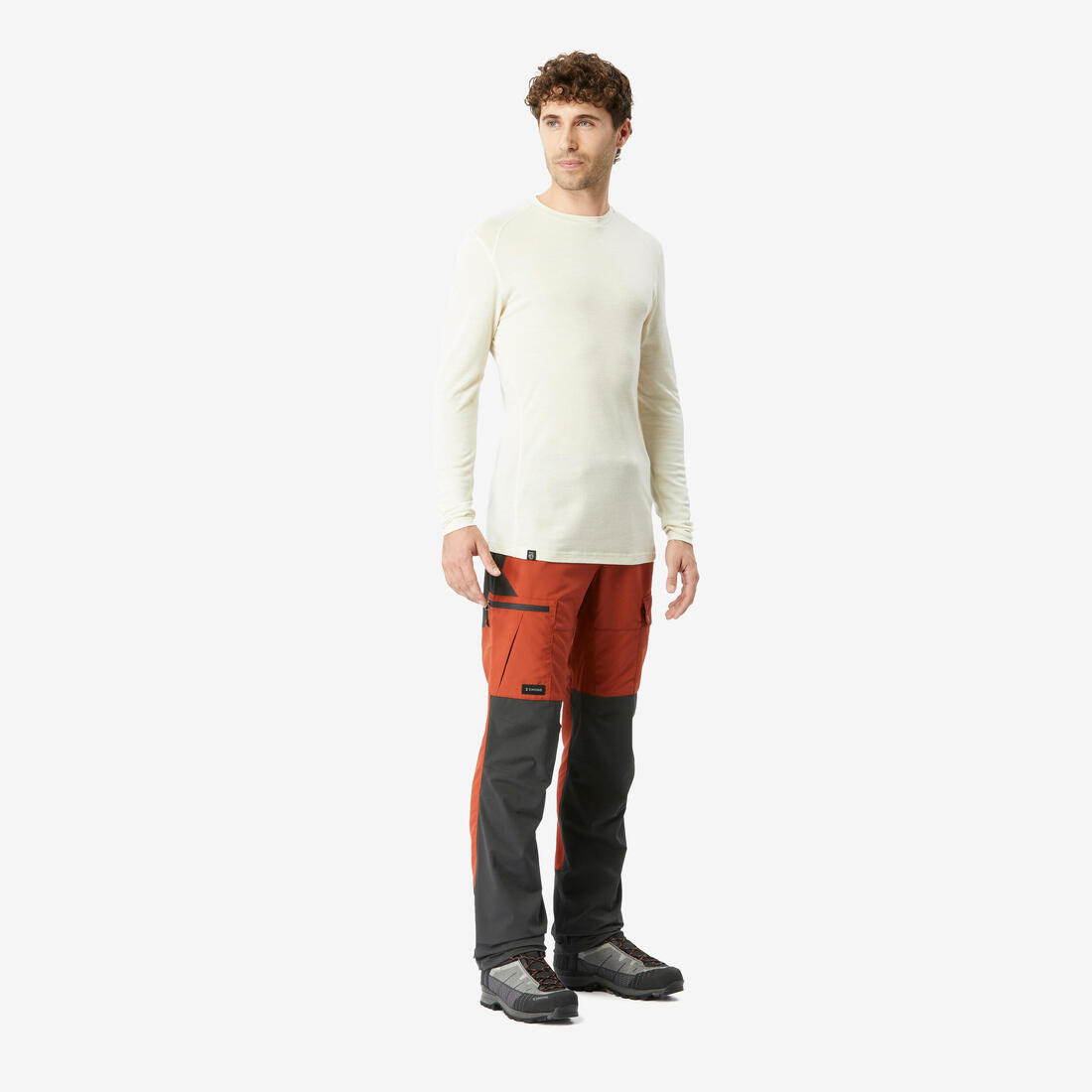 Pantalon de trek montagne résistant homme - mt500