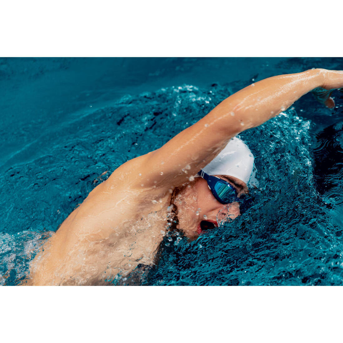 Lunettes de natation, Spirit noir miroir - Nouvel anti-buée