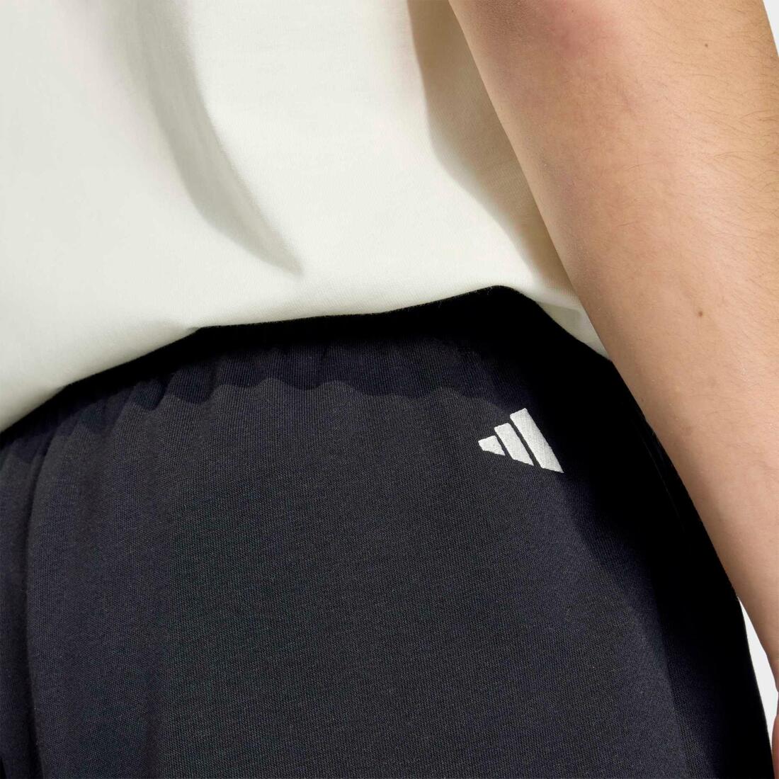 Short de fitness en coton homme