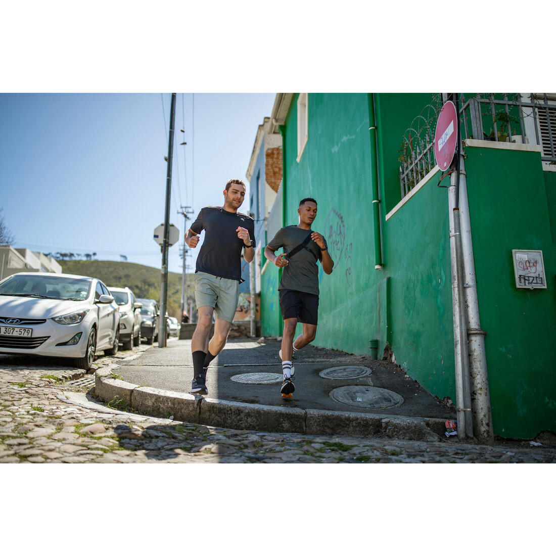 Short de running homme - kiprun run 500 dry