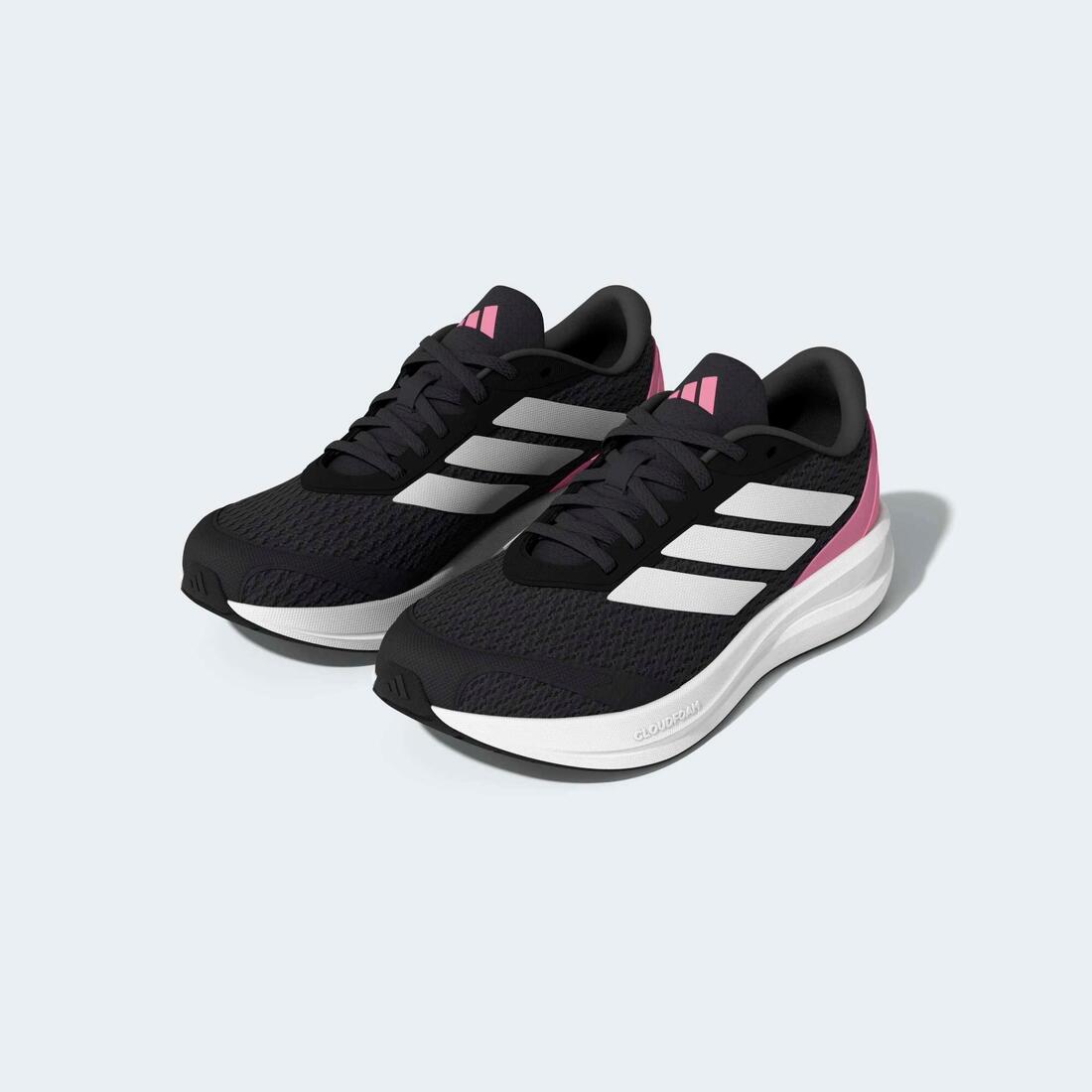 Chaussure de running enfant fille, adidas Runfalcon 6.0 noir et rose