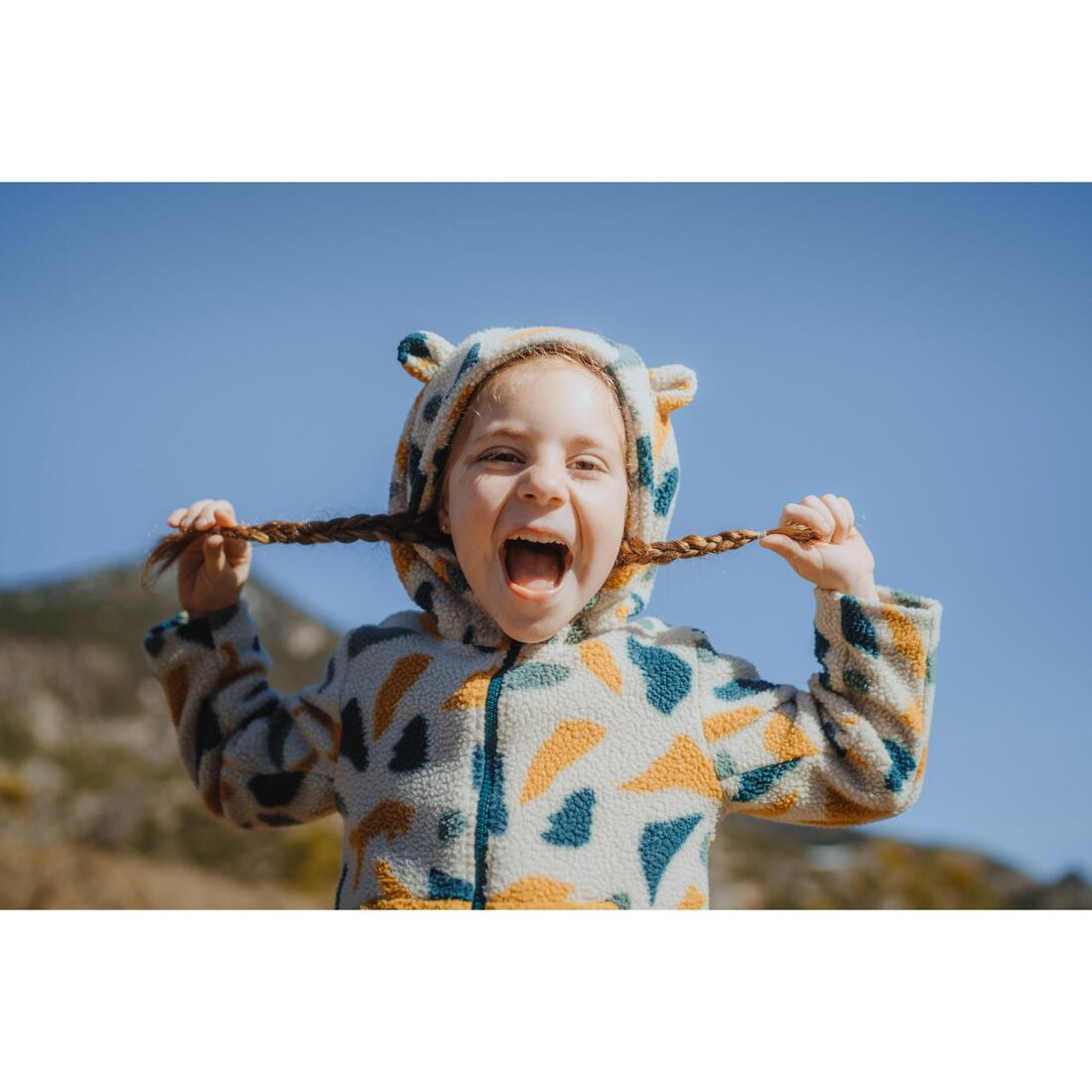 Veste polaire enfant 2-6 ans, sherpa NH500