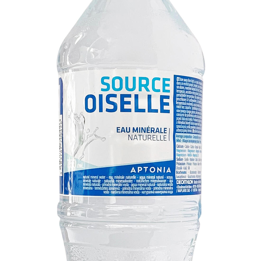 Bouteille d'eau OISELLE 750 ml