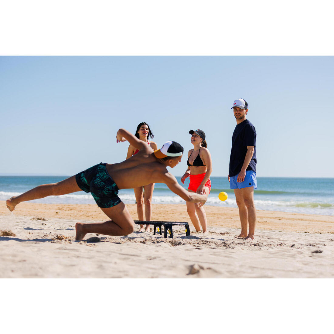 Set de Roundnet jeu de balle pour plage et jardin