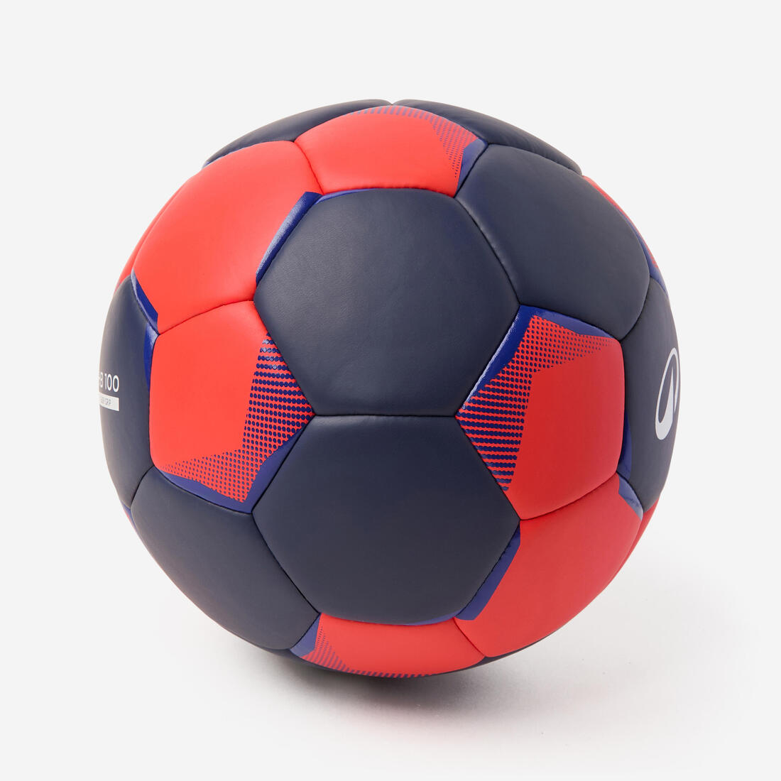 Ballon de handball taille 3, HB 100 Easygrip bleu orange