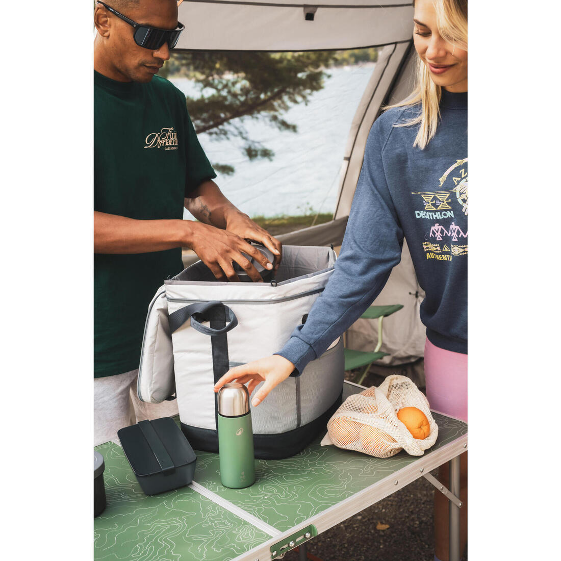 Glacière 500 Fresh 35 litres de camping - conservation au frais 17 heures