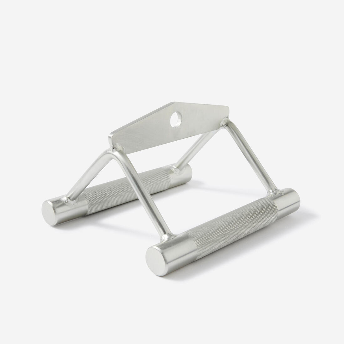Triangle de tirage, musculation, revêtement métal avec stries