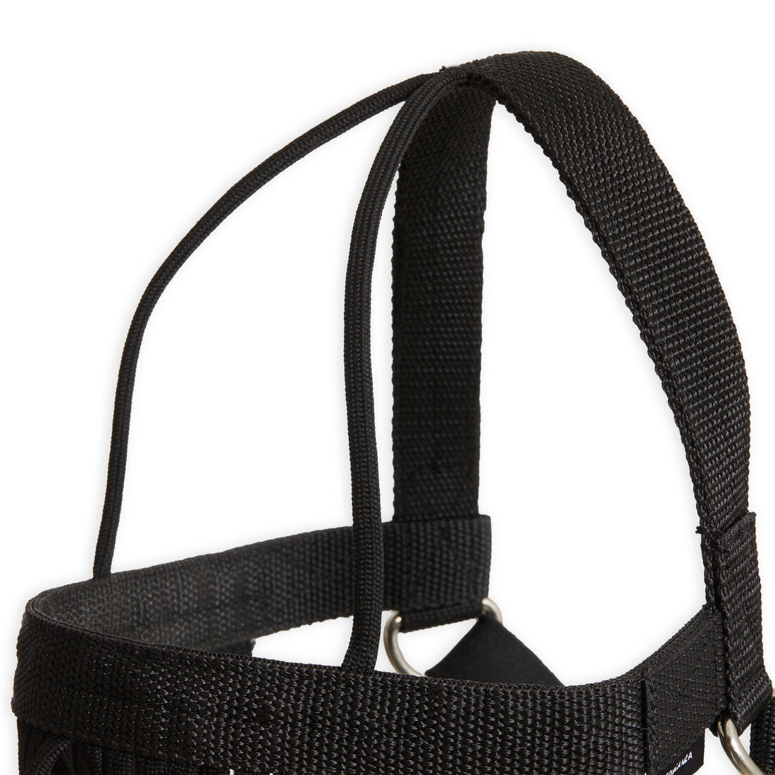 Frontal anti-mouche de pré équitation Poney - noir