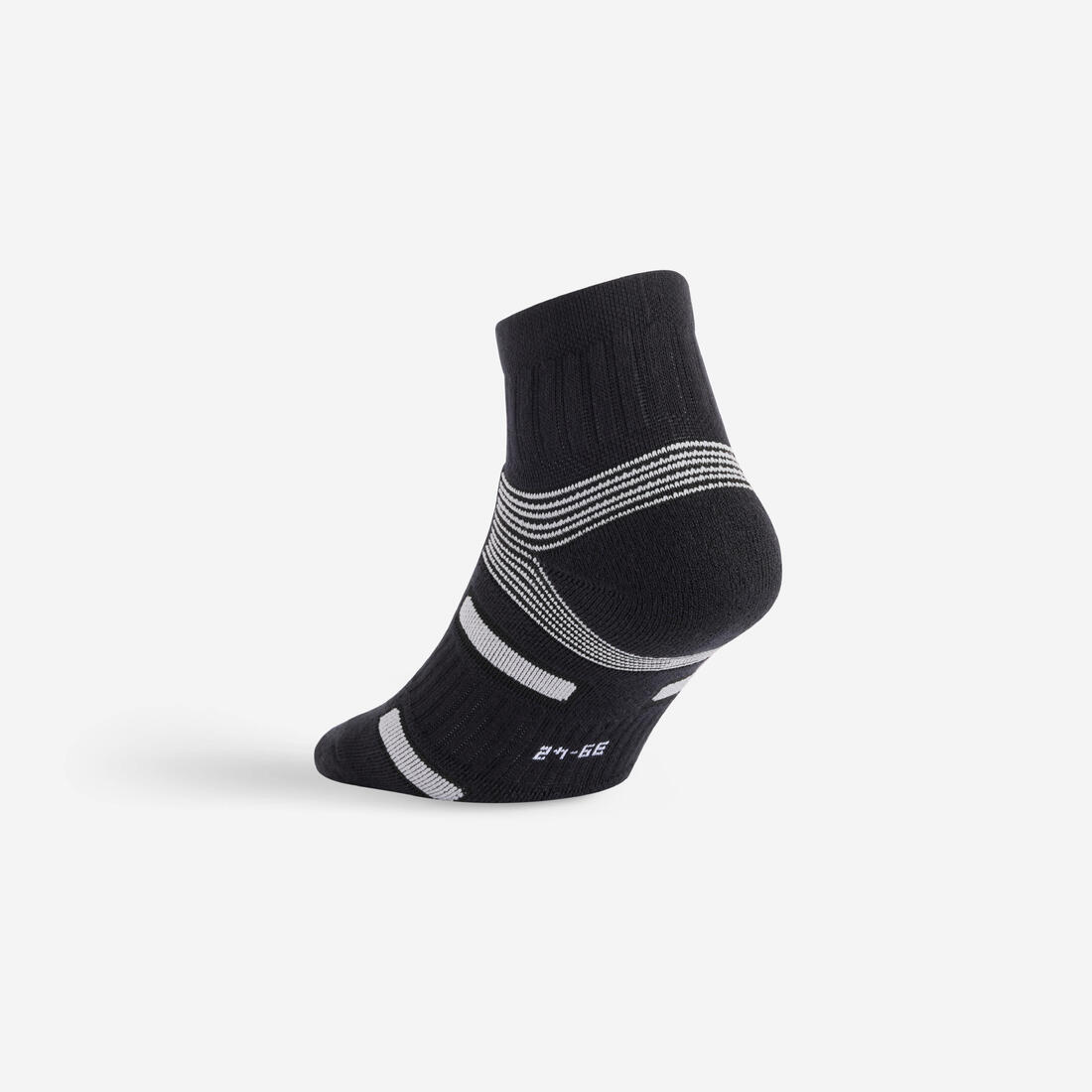 CHAUSSETTES DE SPORT MI-HAUTES ARTENGO RS 560 LOT DE 3