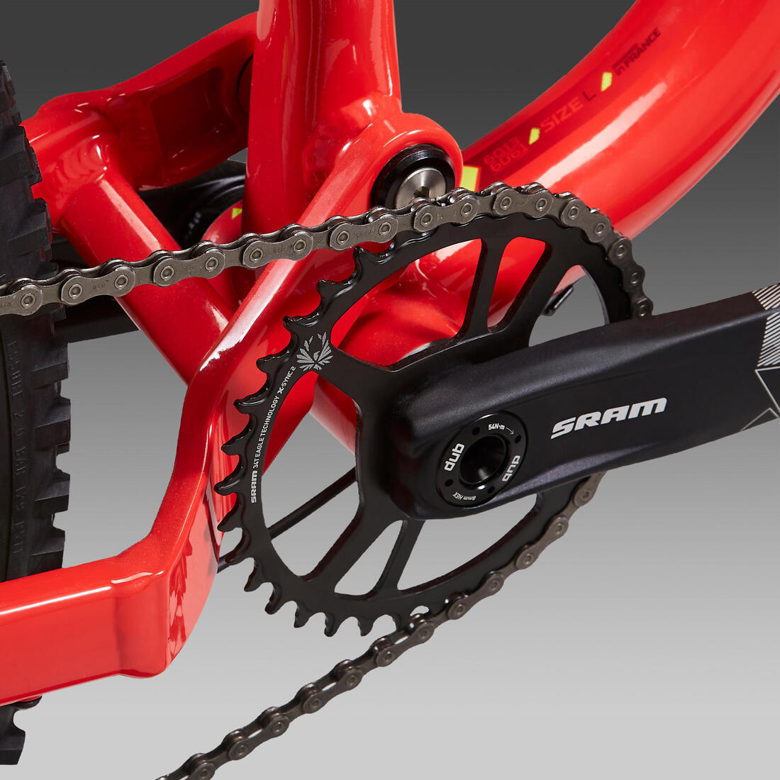 Vélo VTT XC 100 S 29" EAGLE rouge et