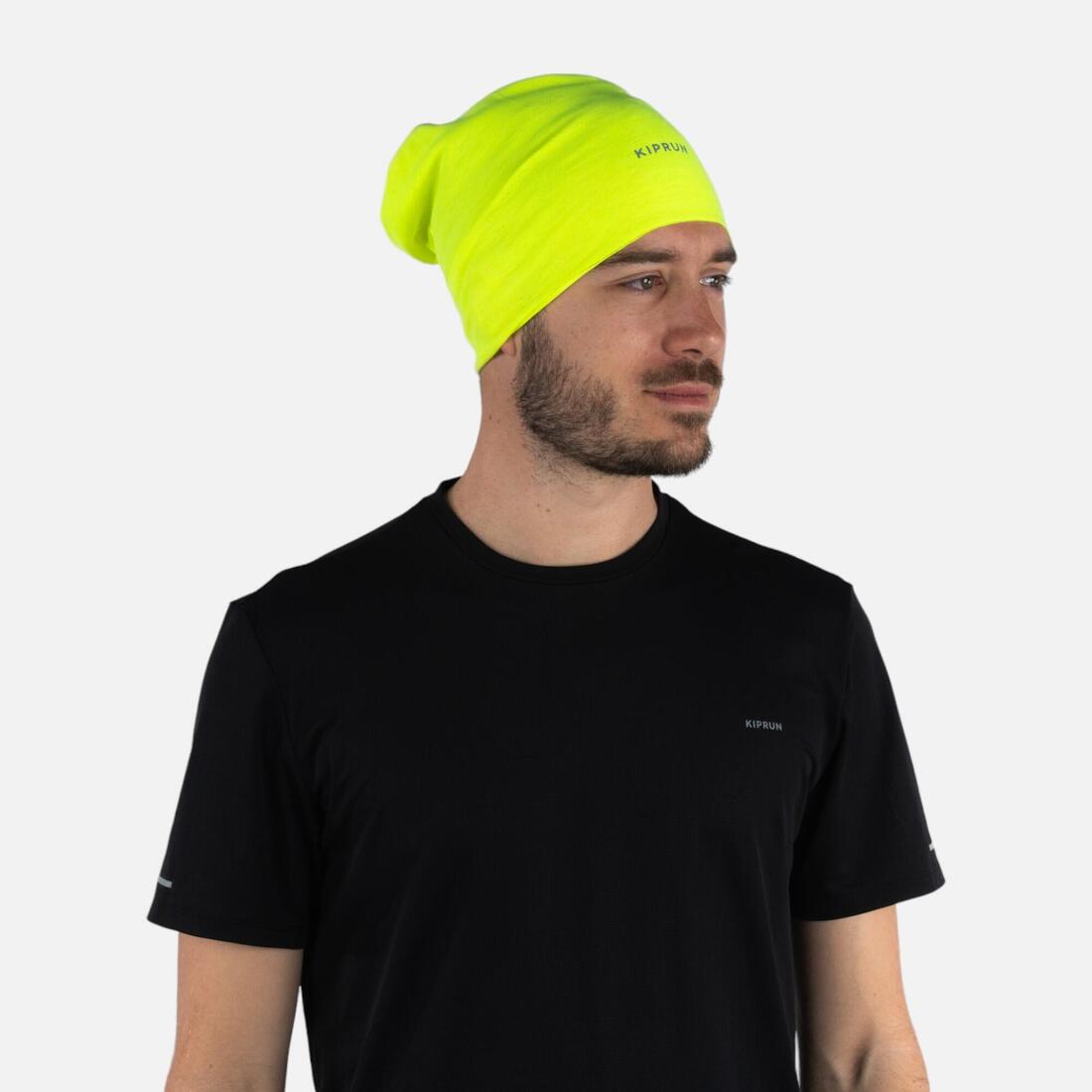 Tour de cou /Bandeau multifonctions running Made in Germany Homme Femme jaune fl