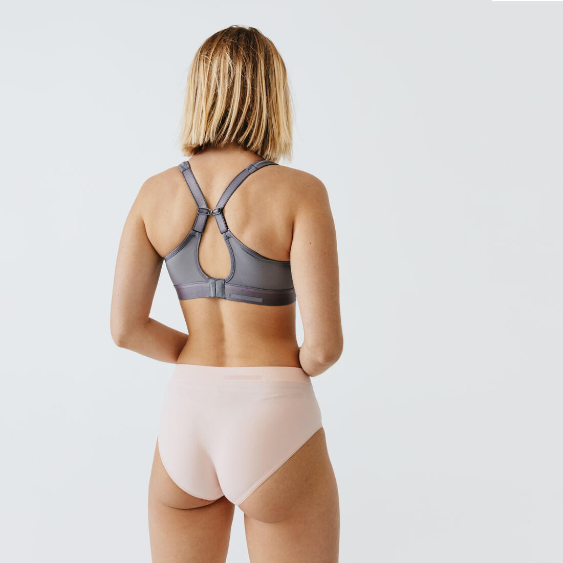 Brassière bretelles croisables maintien fort femme