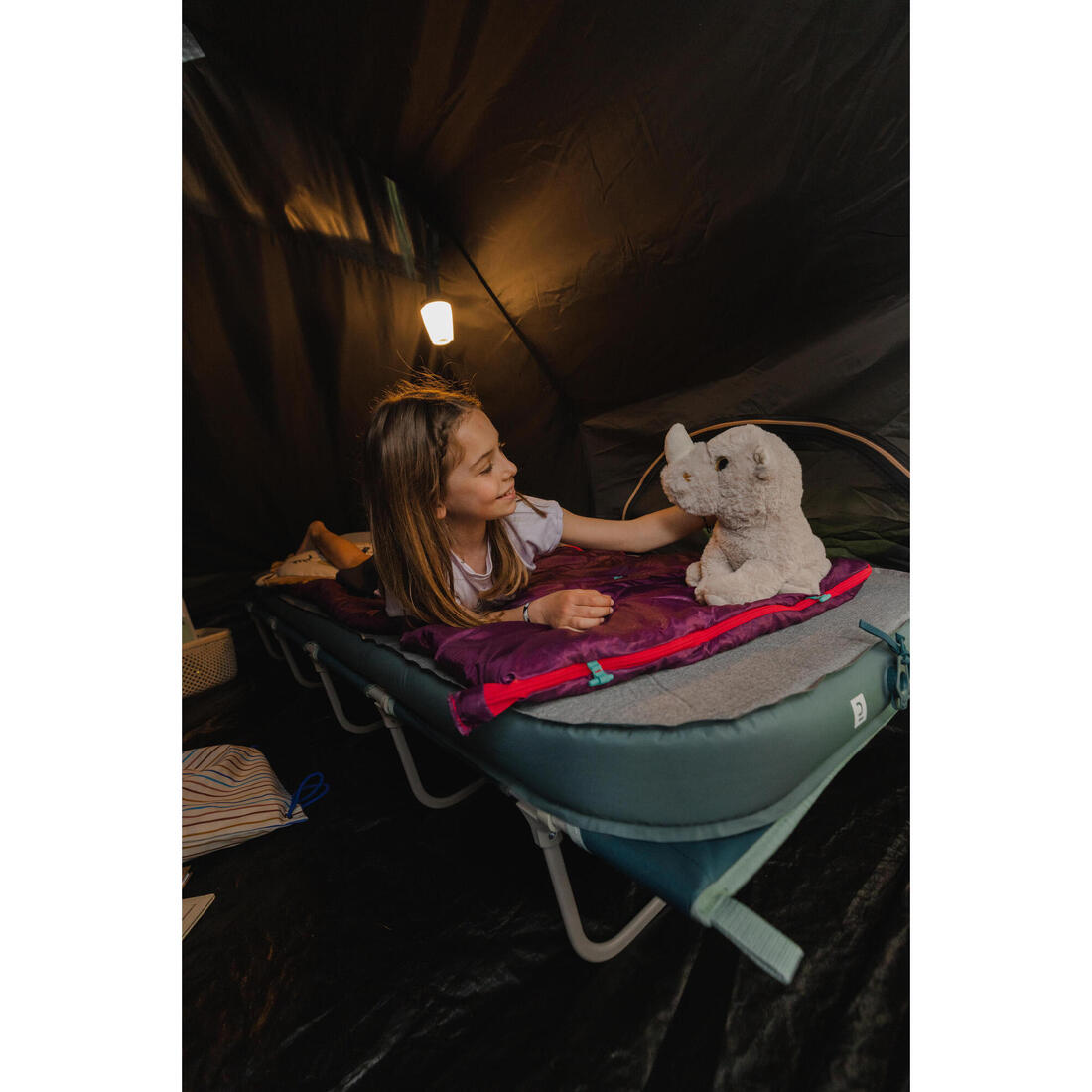 LIT DE CAMP POUR LE CAMPING - CAMP BED BASIC 60 CM - 1 PERSONNE