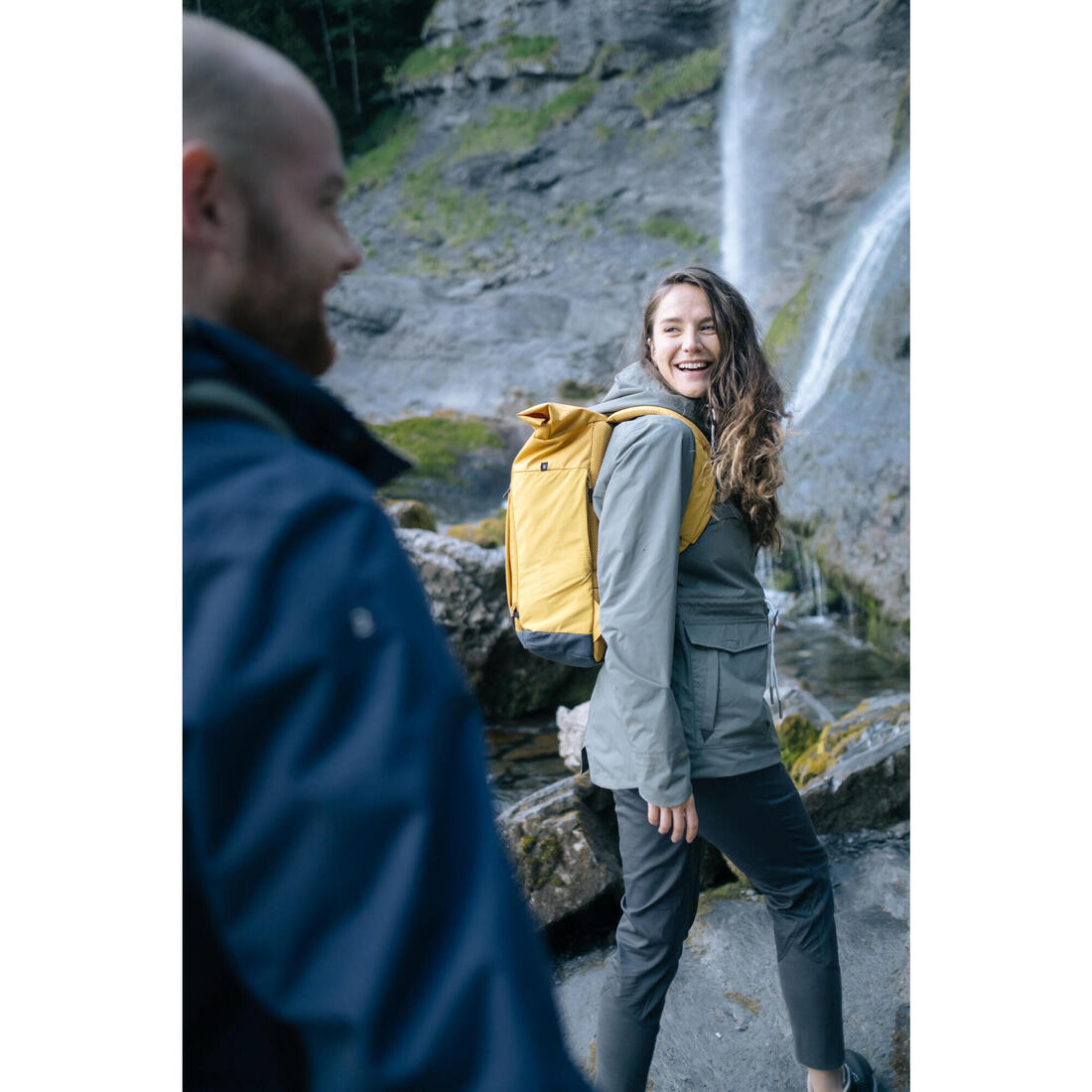 Veste imperméable de randonnée - NH550 - Femme