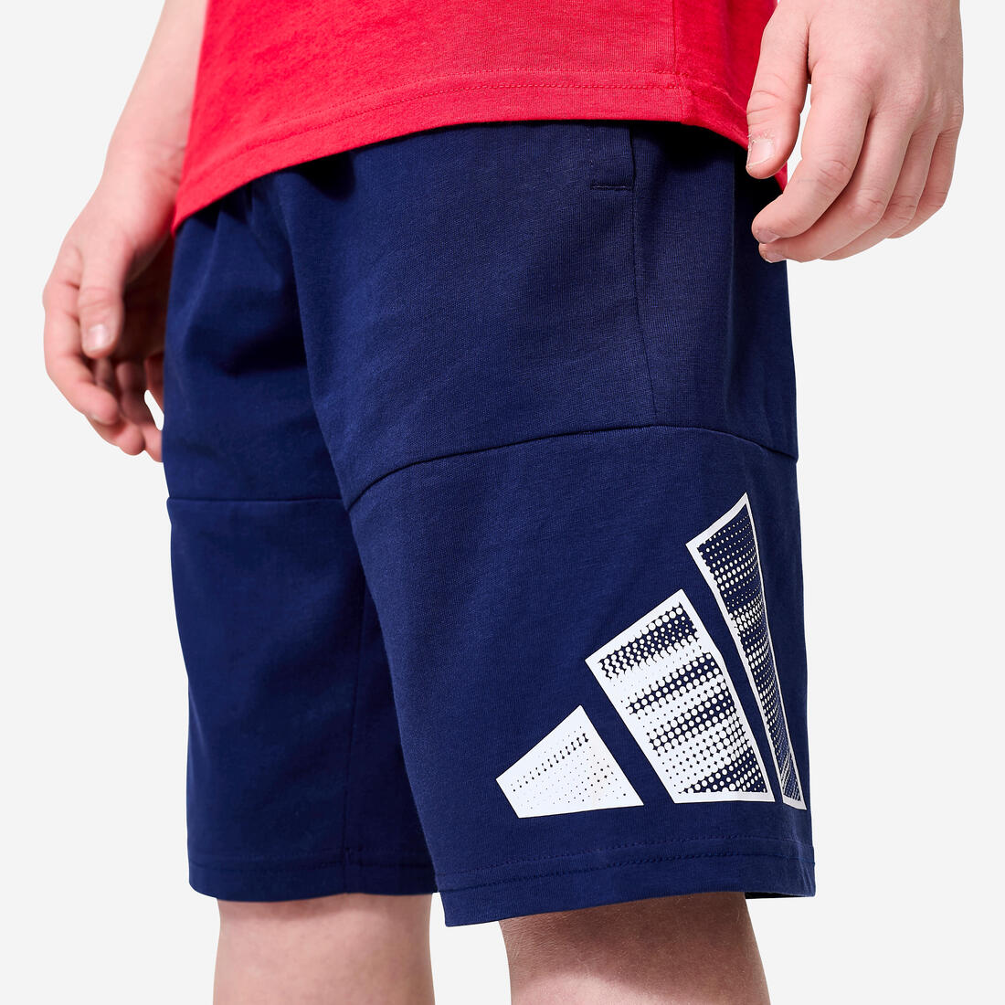 Short polyester en coton