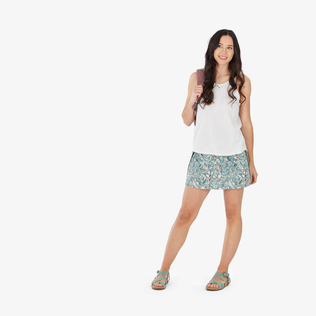 Jupe short de randonnée - NH500 - Femme