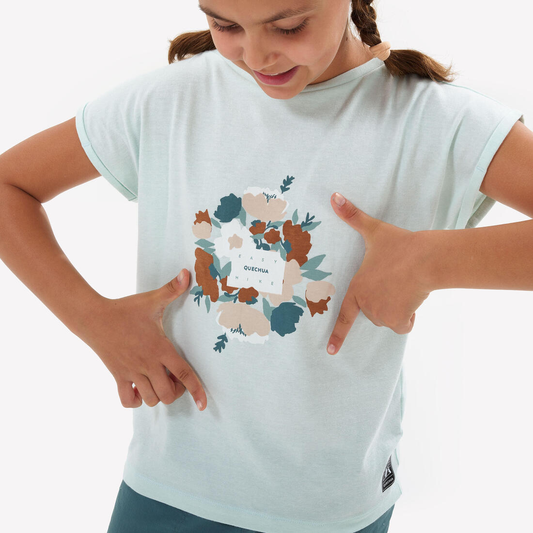 T-Shirt de randonnée enfant 7-15 ans, NH100