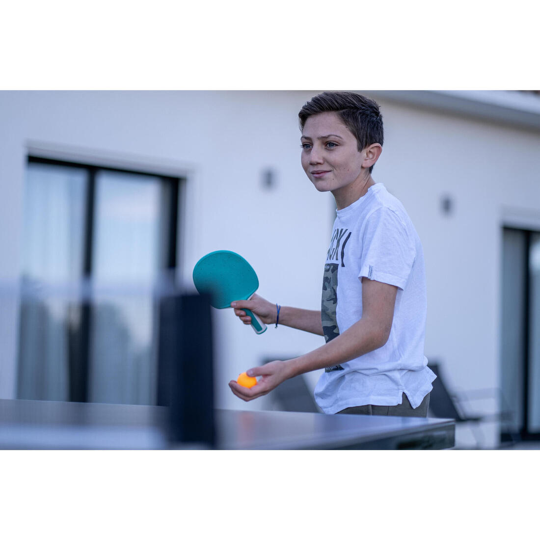 SET DE PING PONG 2 RAQUETTES RÉSISTANTES PPR 130 O ET 3 BALLES