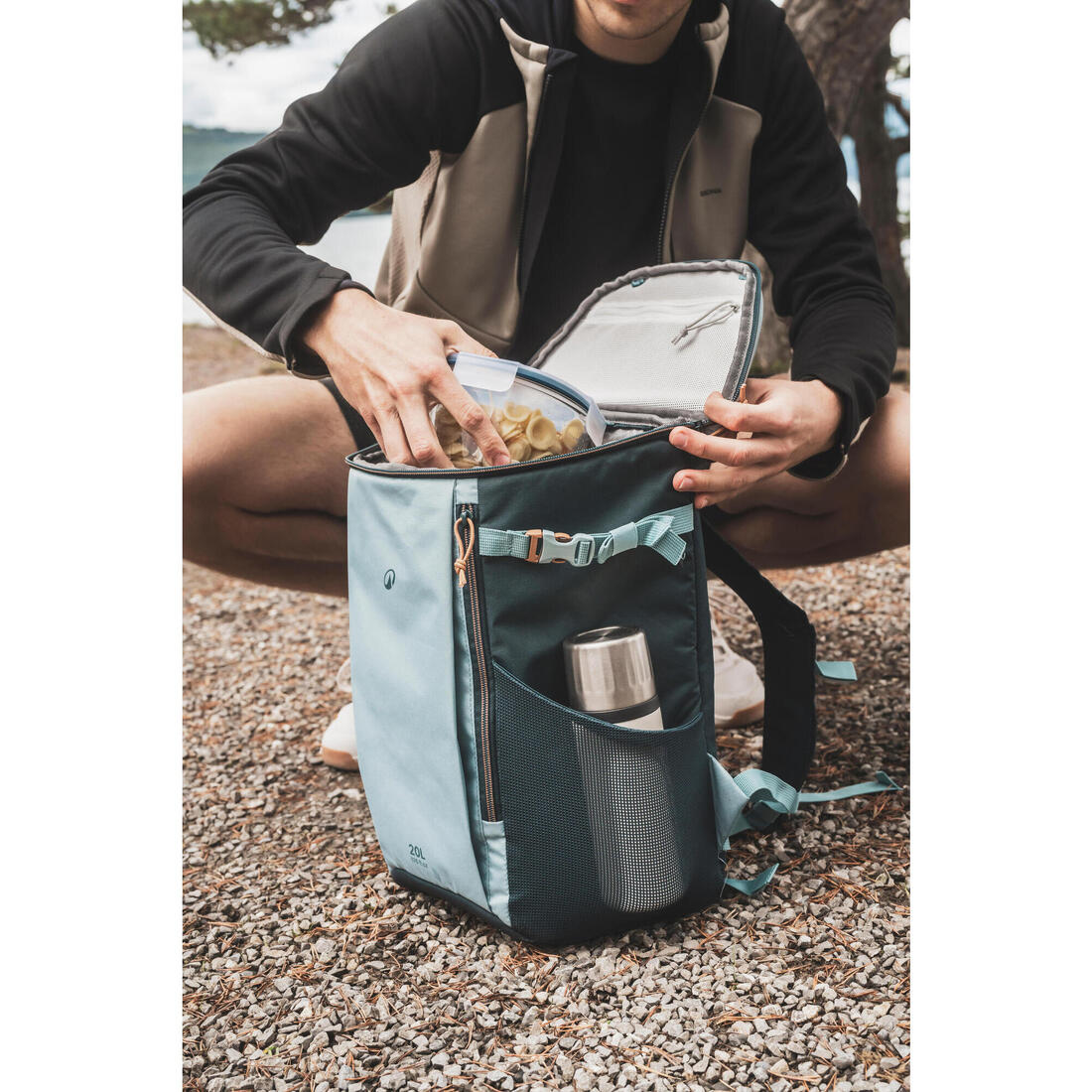 Sac à dos glacière 100 - 20 litres - isotherme et compact