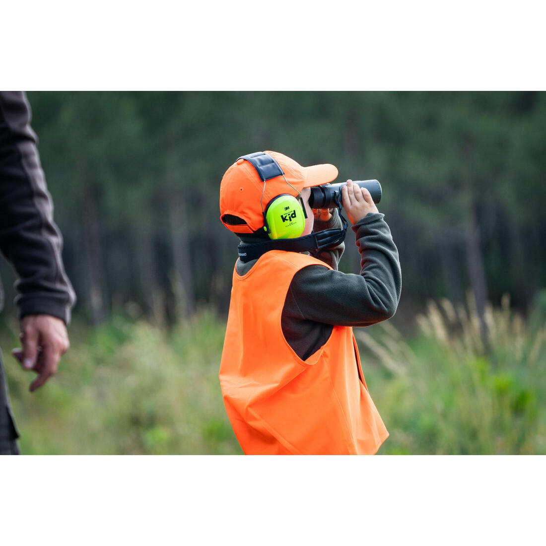 Casque anti bruit peltor junior vert