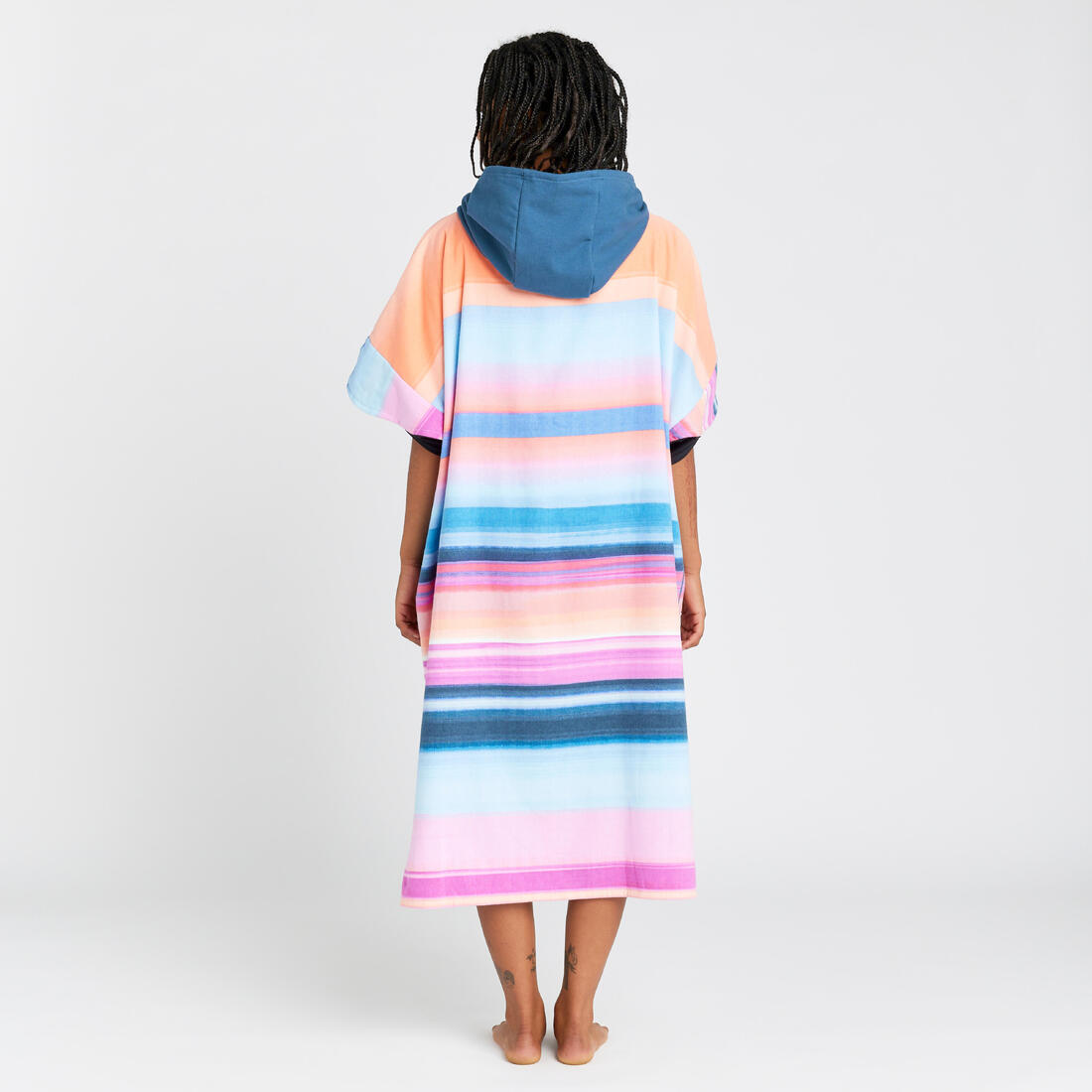 Poncho de plage surf adulte à partir de 150 cm, 500 Sunset