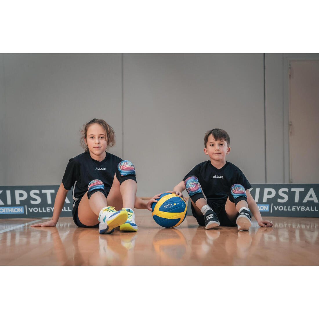 Genouillères de volley-ball VKP100 noires