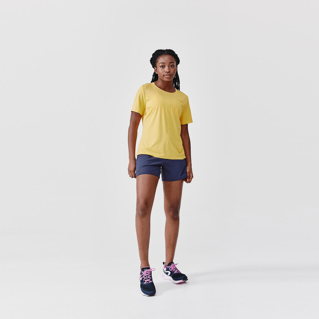 T-shirt respirant running femme - Dry+ Breath blanc