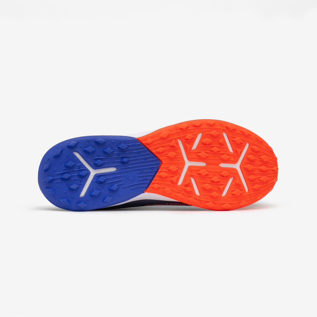 CHAUSSURES DE FOOTBALL ENFANT A LACETS VIRALTO I TURF TF NEBULA