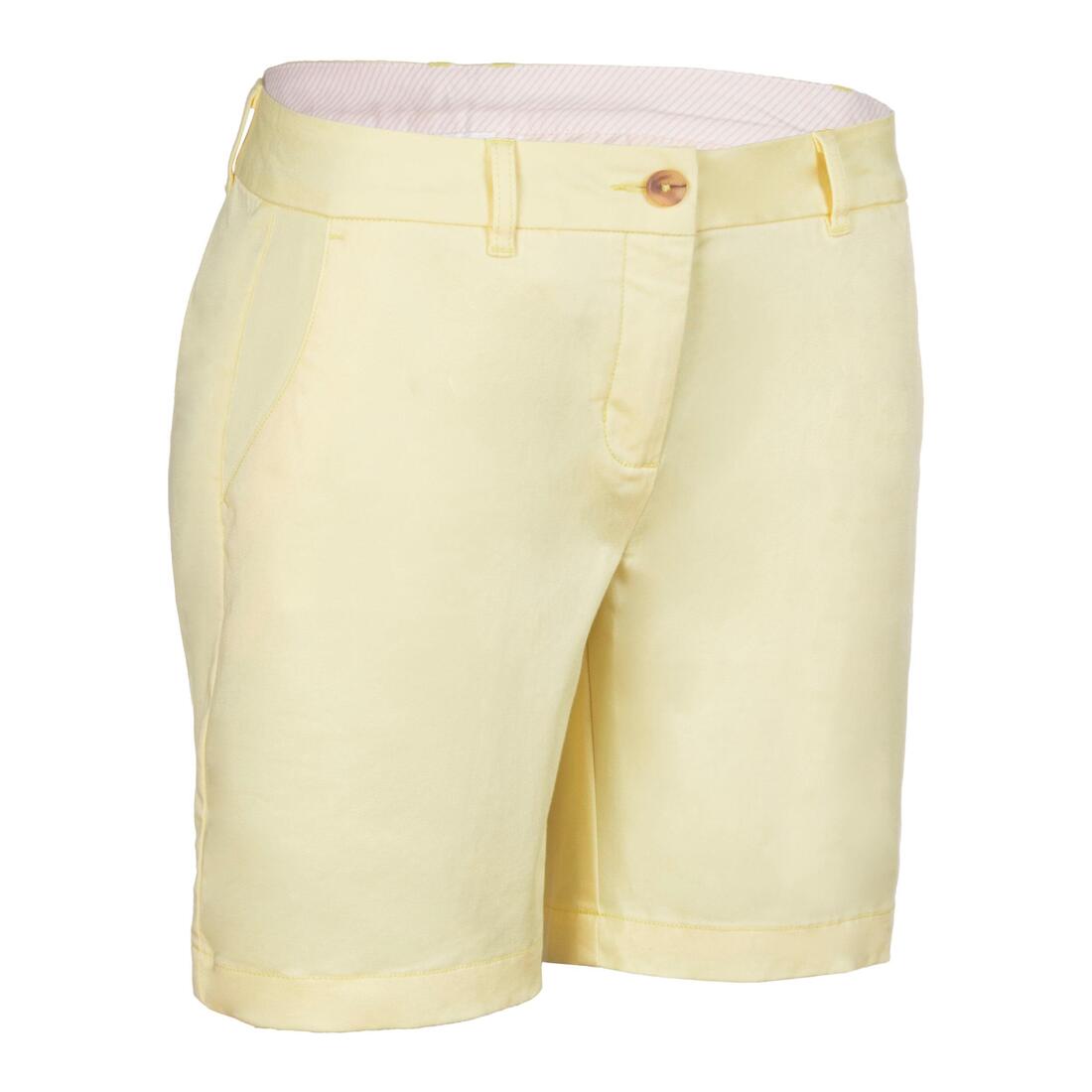 Short chino coton golf Femme, MW500