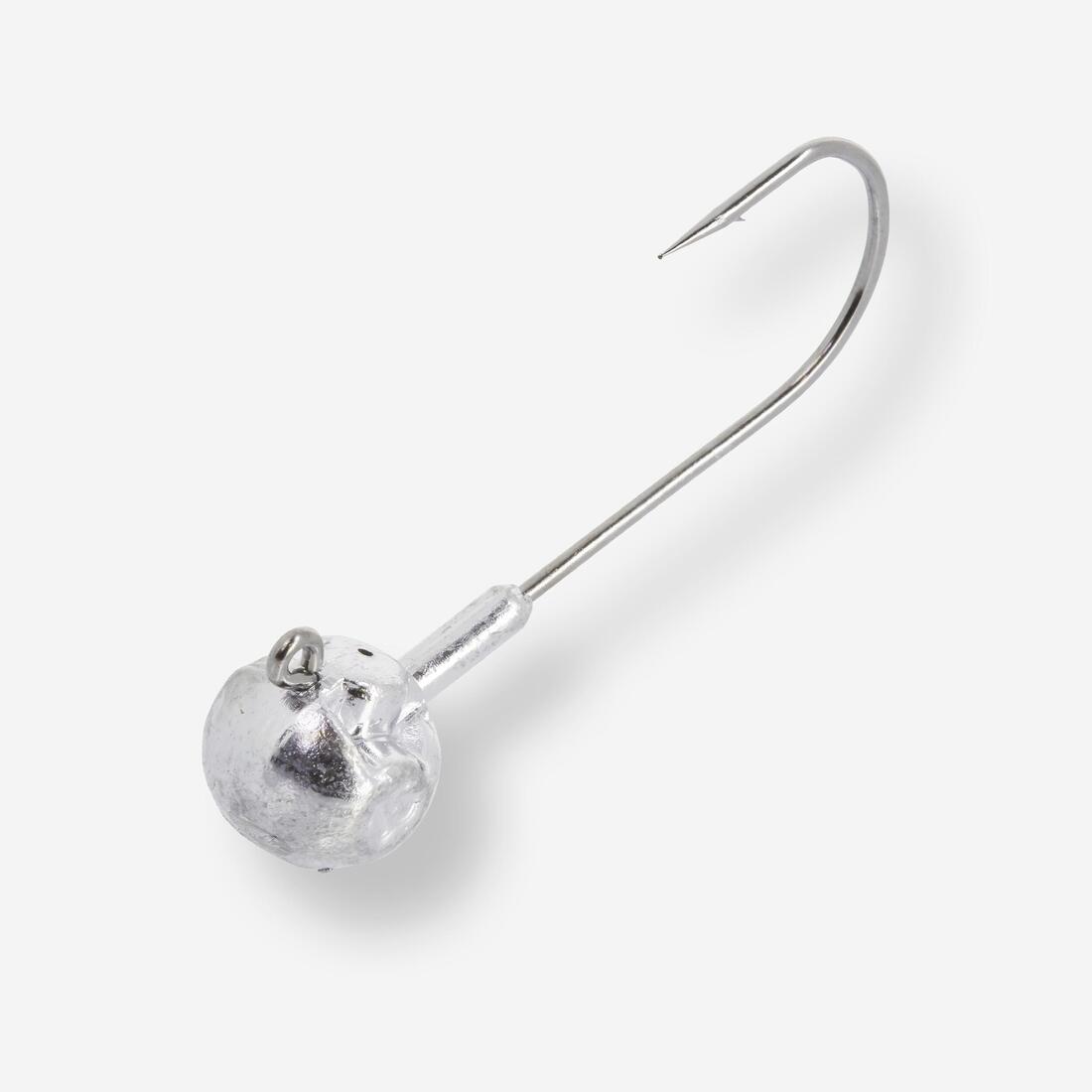 Tête plombée pêche aux leurres souples ROUND JIG HEAD x4 7 gr