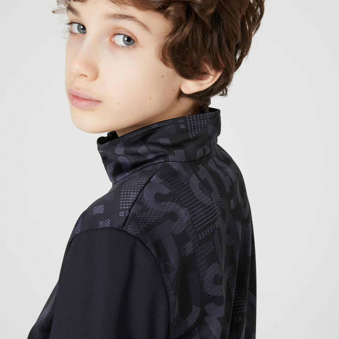 Survêtement enfant synthétique respirant - Gym'y bleu, pantalon marine