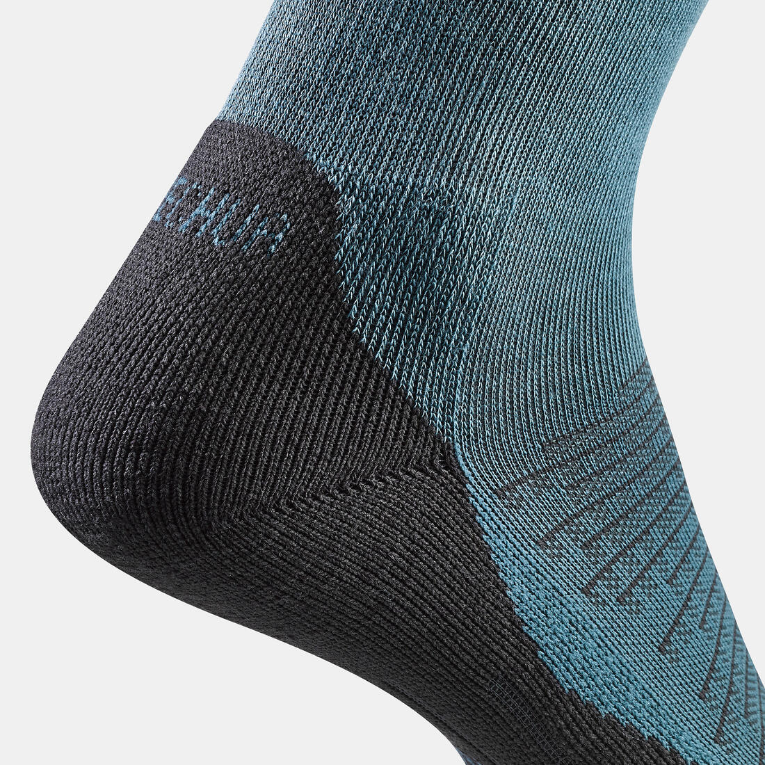 Chaussette Hike 100 High - Gris et - Lot de 2 paires