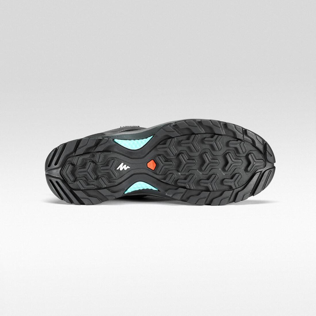 Chaussures imperméables de randonnée montagne - MH100 - Femme