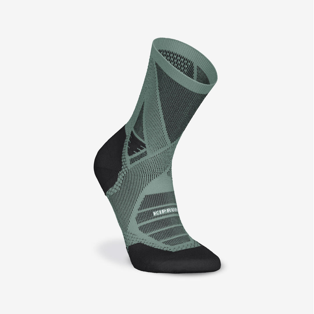 CHAUSSETTES DE RUNNING KIPRUN Run900 STRAP noires