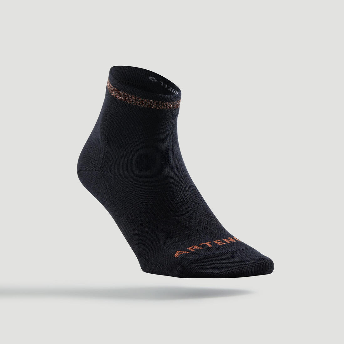 CHAUSSETTES DE SPORT MI-HAUTES RS 160 BLANCHES LOT DE 3.