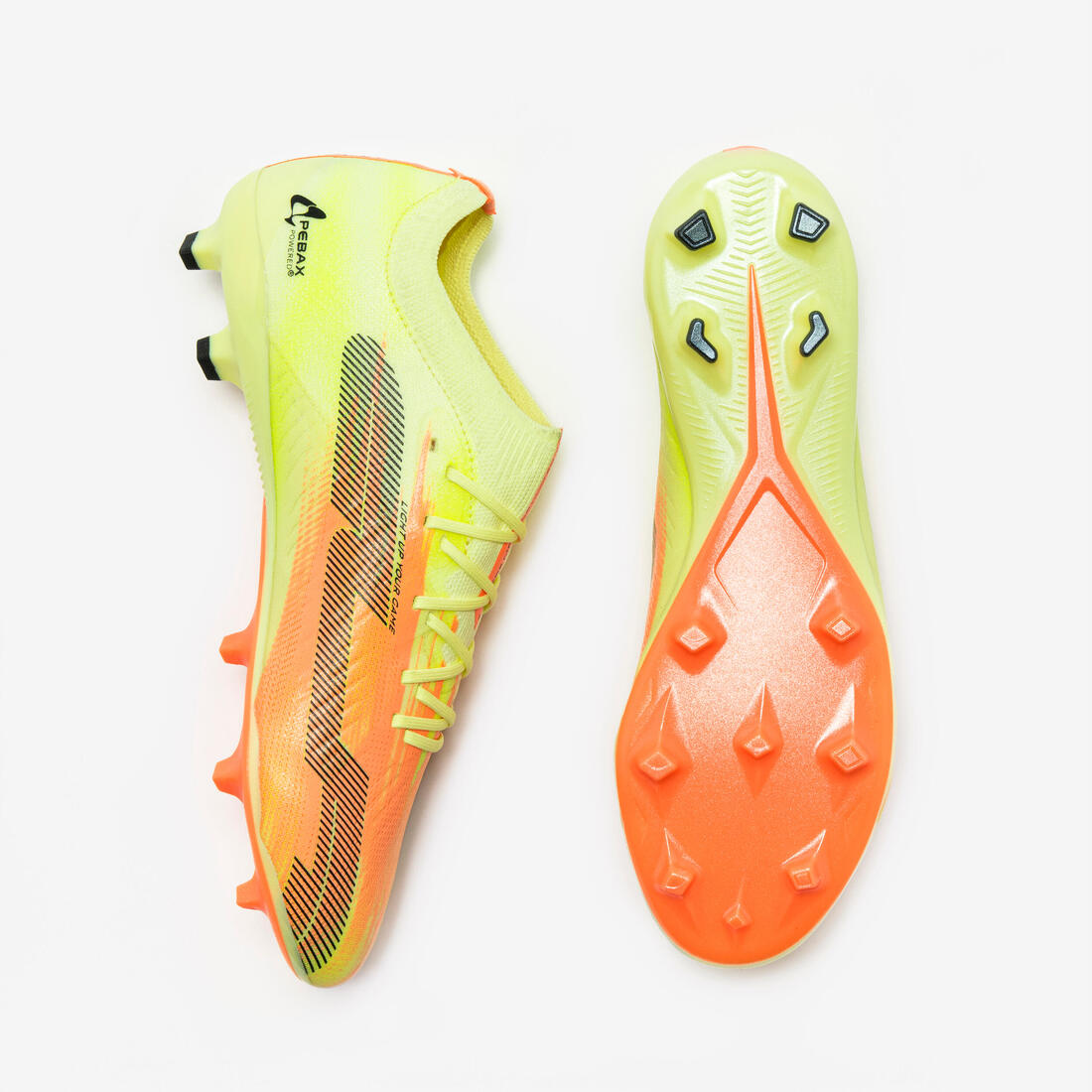 Chaussures de foot adulte CLR 7 Elite FG White Yellow Meteor