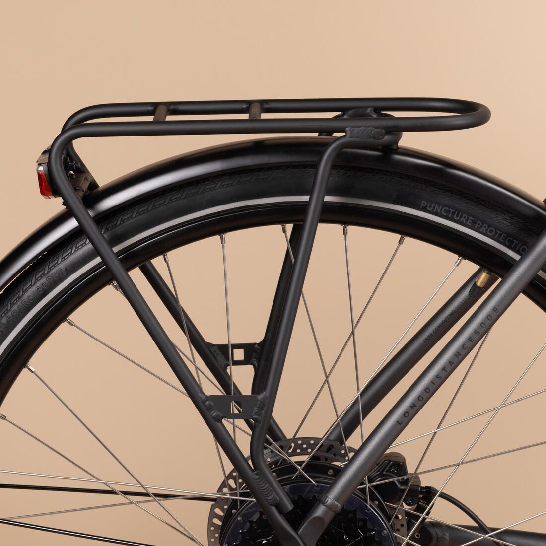 Velo ville longue distance 500 assistance electrique cadre haut.