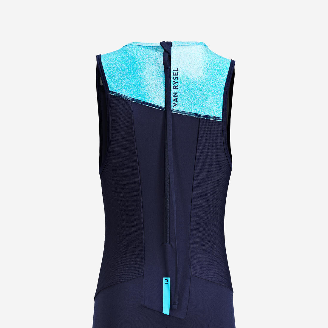 COMBINAISON TRIATHLON TRIFONCTION ENFANT GARÇON FILLE BLEUE MARINE/CIEL