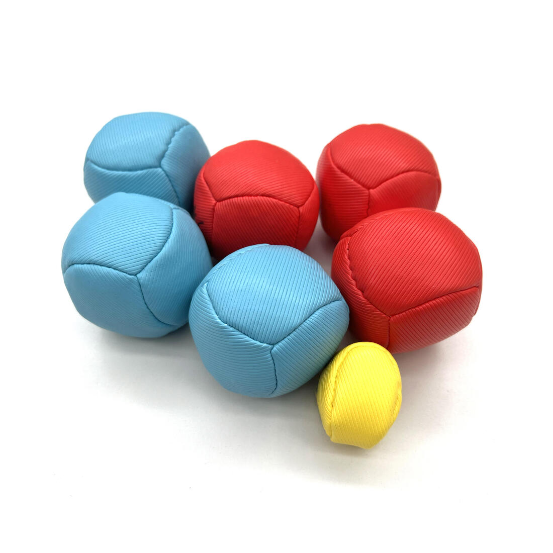 Jeu de 6 boules pétanque loisir ENTER 100 SOFT Intérieur Extérieur