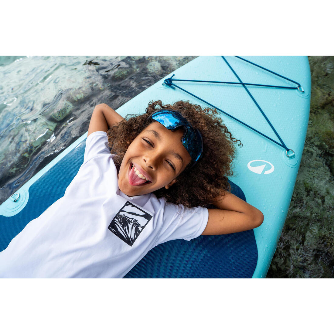 Pack Stand up paddle gonflable 10'6 ,1 ou 2 personnes (jusqu'à 130 kg)- 100 Bleu