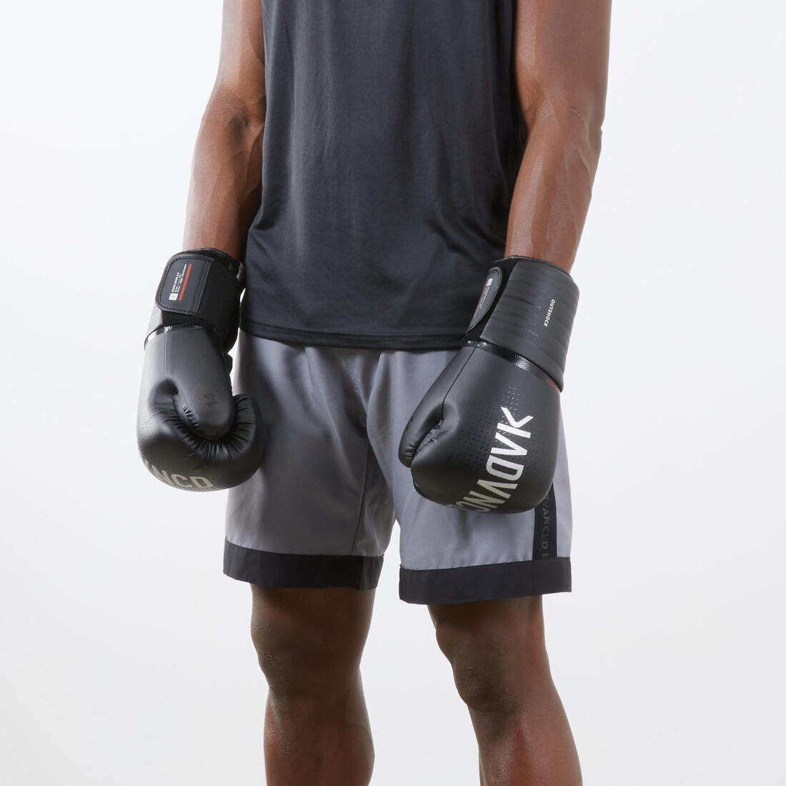 Gants de boxe avec maintien articulaire du poignet, bleu et