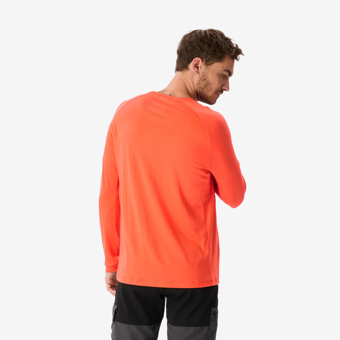T-shirt manches longues en laine mérinos homme, Merino Resist