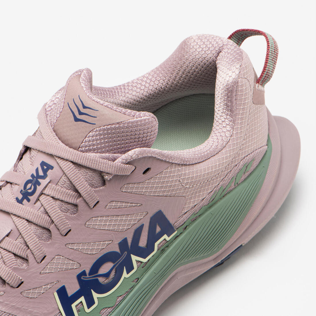 Chaussure de running trail femme, Hoka Torrent 4 violet vert