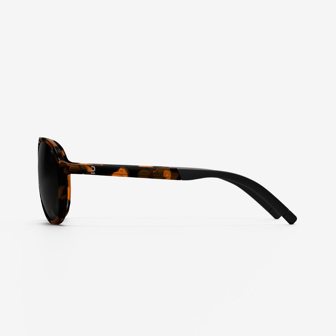 Lunettes de soleil randonnée - MH120A - adulte - catégorie 3 noires