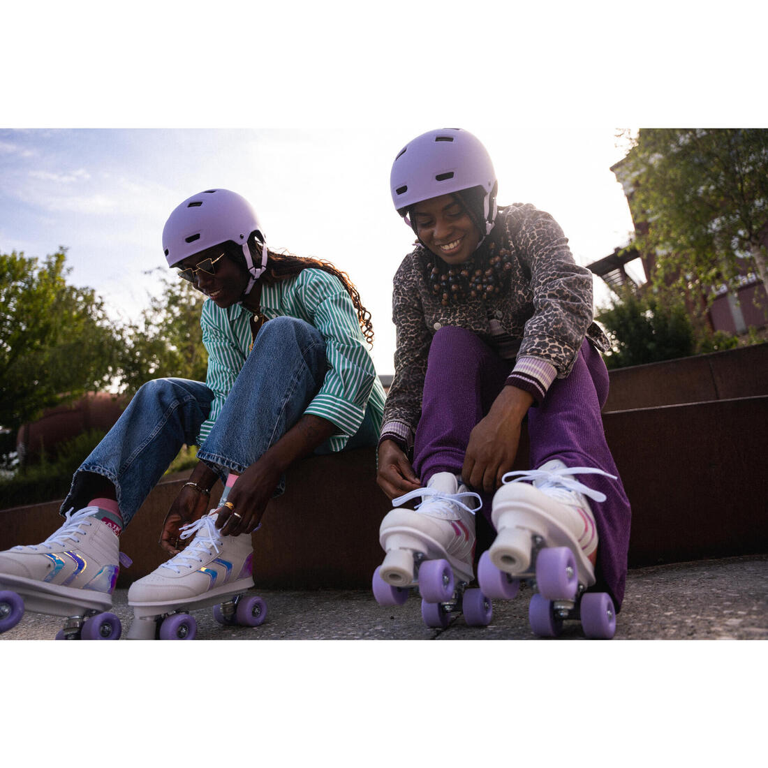 Patin à roulettes enfant QUAD 100 JR