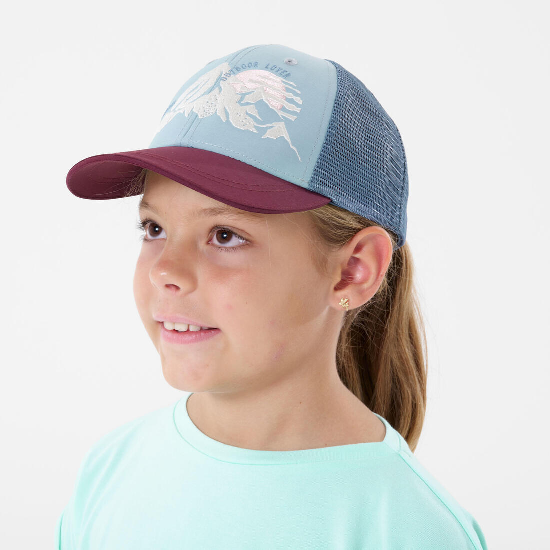 Casquette trucker verte enfant MH100